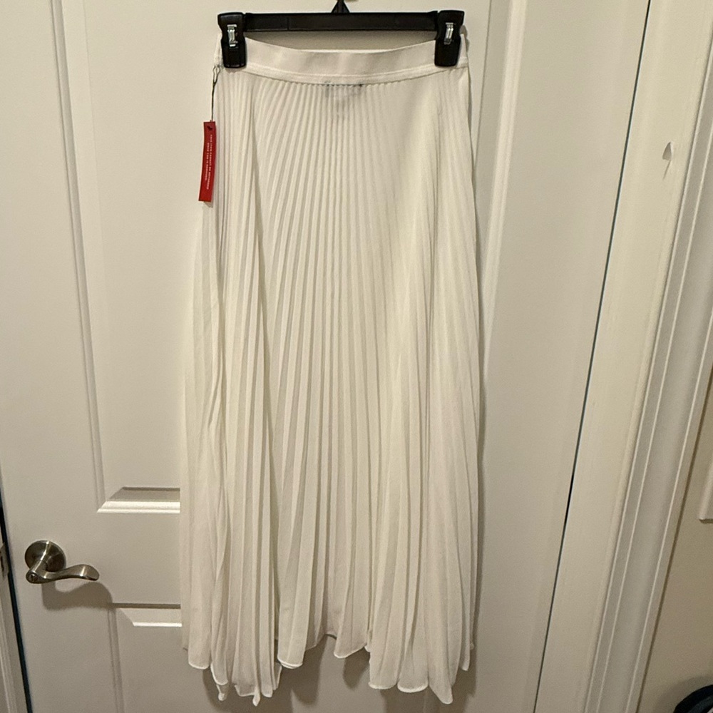 Carbon38 Mesh Pleated Maxi Skirt - Picture 2 of 9
